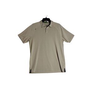 Rhone Khaki Tactical Performance Polo Shirt Mens Medium